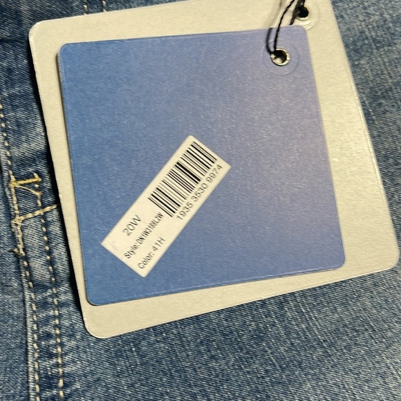 NWT A3 Denim high rise Demi boot jeans 20w - Picture 9 of 11